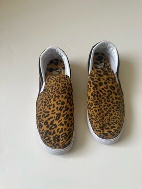 Nike Court Legacy Slip On Leopard Print Slip-on shoes~ Size 10